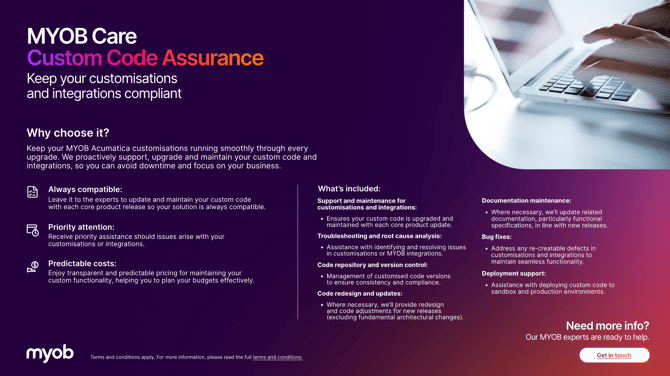 Custom Code Assurance
