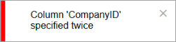 MACU_ColumnCompanyIDSpeceifiedTwice