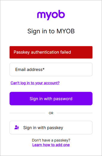 MYOBID_PasskeyAuthenticationFailed